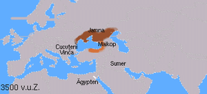 Los idiomas indogermanos 4000 años antes de Cristo
