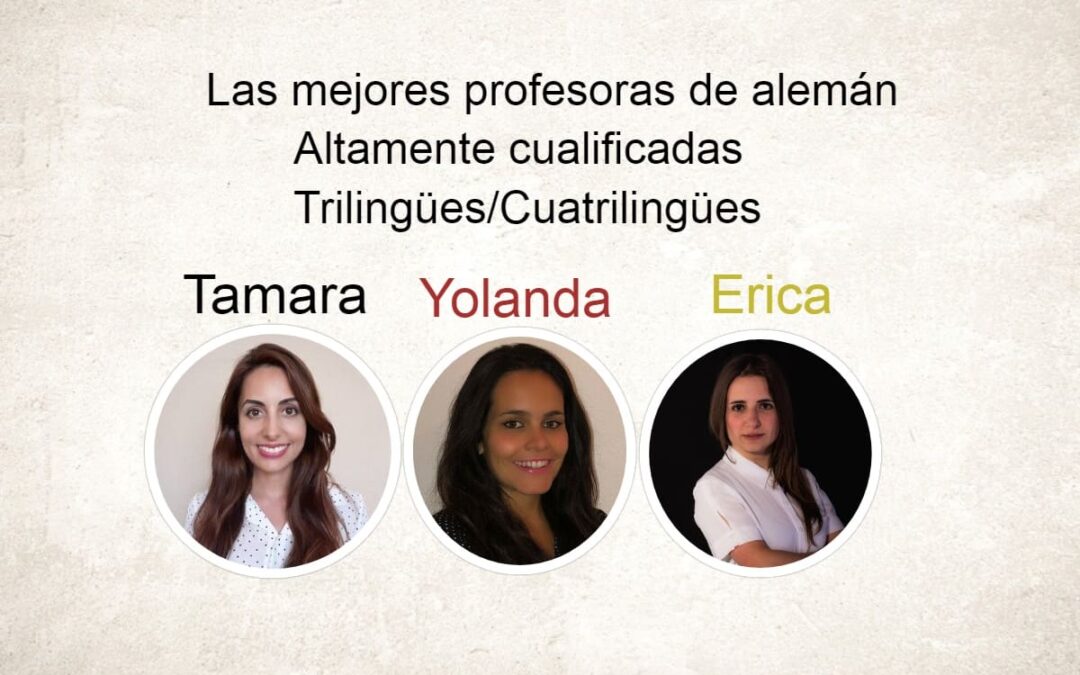 Las mejores profesoras de alemán.