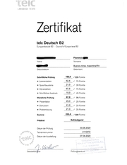 Telc B2 Zertifikat 1 Clases de alemán online